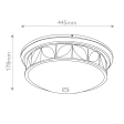 Lampa Sufitowa Quintiesse Qn-Epsilon-F-M-Ab-O