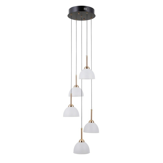 Italux Lampa wisząca PND-34374-5-BK Montiela 