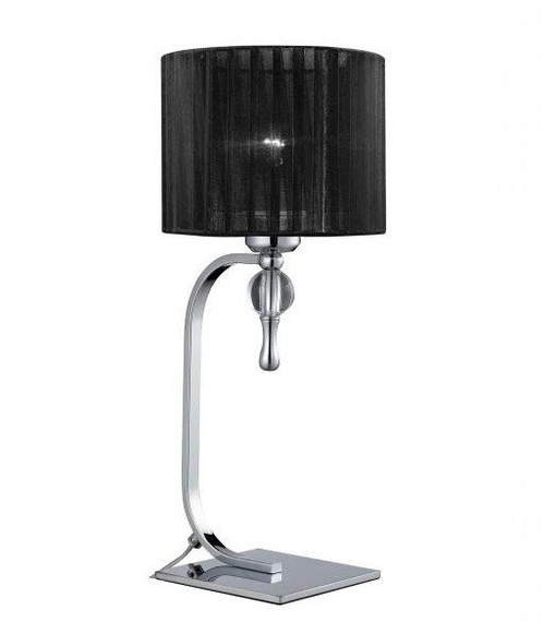 AZZARDO IMPRESS AZ0502 czarna Lampka Nocna