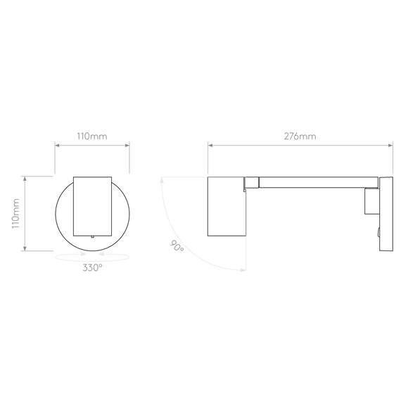 Lampa Ścienna Astro Ascoli 1286067