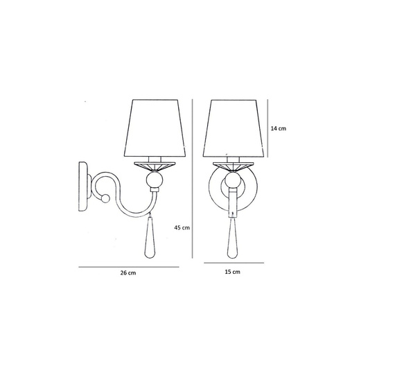 Kinkiet Berella Light Mira BL0044