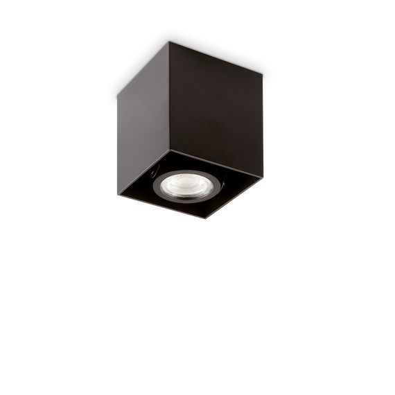 Plafon Ideal Lux Mood Pl1 D09 Square Nero 243948
