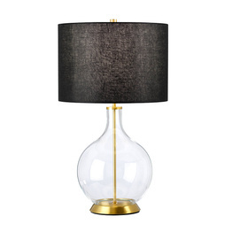 Elstead Lighting Orb Lampka nocna ORB-CLEAR-AB-BLK