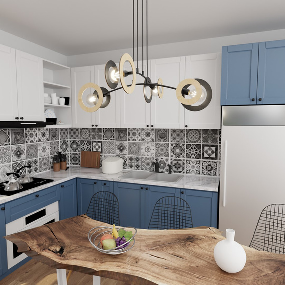 Lampa Wisząca Emibig Skiva 4 Bl (1409/4)