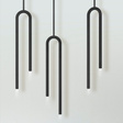 Ramko Fork Stylowa Lampa wisząca kolor Czarny