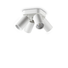 Plafon Ideal Lux Dynamite Pl4 Round Bianco 367439