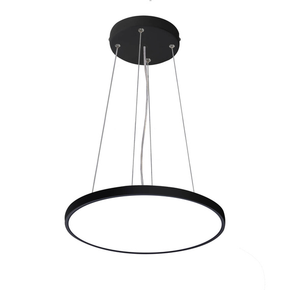 Lampa wisząca Italux Alata PND-72836-300R-24W-BL Czarna