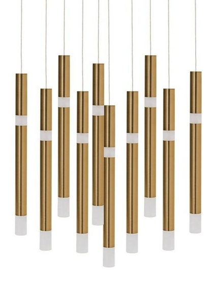 Lampa Wisząca Berella Light Luno 10 BL1478 Złota