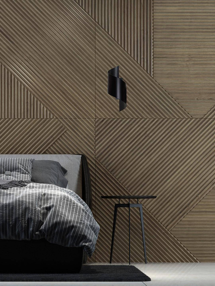 Natynkowa lampa ścienna SPINER BLACK czarny (920/2) - Emibig