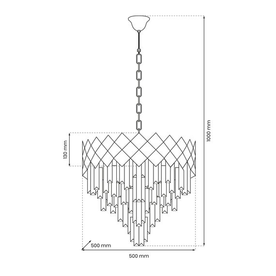 Lampa Wisząca Milagro Carisma ML8892
