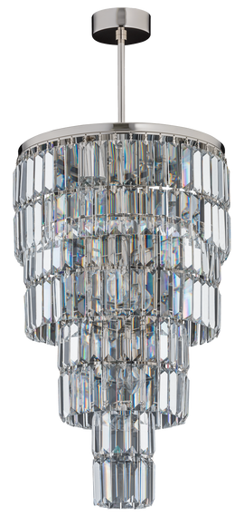 Lampa wisząca Kutek Ellini Nikiel ELL-ZW-10(BN)350/II