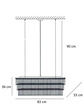 Lampa wisząca Berella Light Lester 6 BL0171