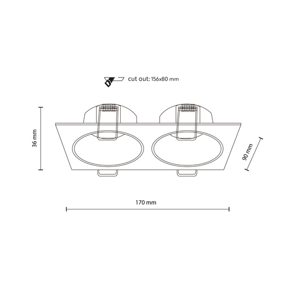 Lampa Sufitowa TK Lighting Prisma 10579