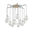 Lampa wisząca duża do salonu Ideal Lux Rhapsody SP12