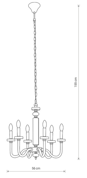 Zwis Nowodvorski Hampton 8154