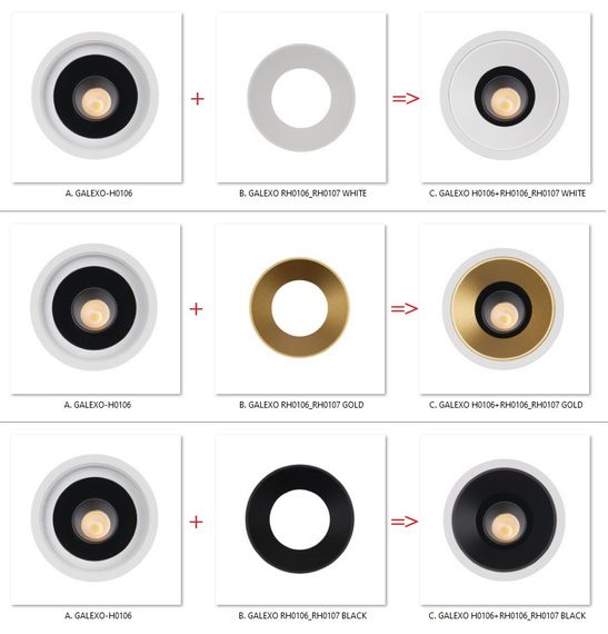 Oprawa Do Zabudowy Maxlight Galexo H0106