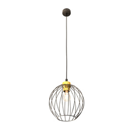 Lampa Wisząca Emibig Nando 1 Bl Gold (1368/1)