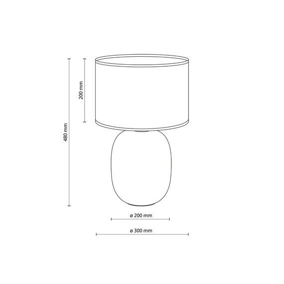 Lampka Biurkowa TK Lighting Melody 5989