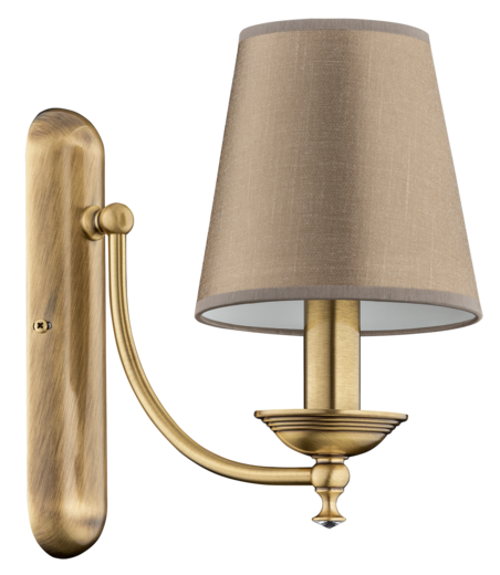 Kinkiet Kutek San Marino SAN-K-1(P/A)CR Patyna