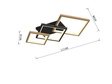 Lampa Sufitowa Wofi Matera 9022-306M
