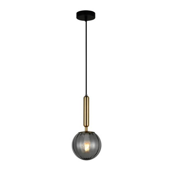 Italux Ravena PND-2324-1 BRO+SG Lampa wisząca Mosiądz