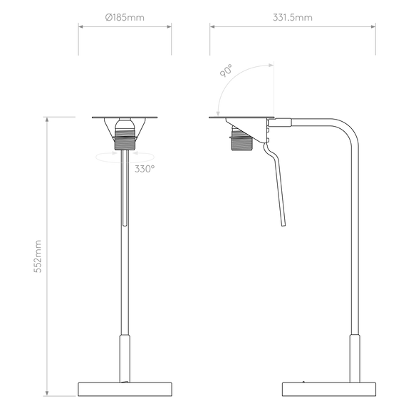 Lampka Biurkowa Astro Mitsu 1394010