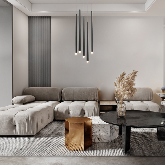 Żyrandol Maytoni Cascade MOD132PL-L30BK