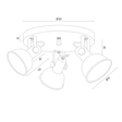 Plafon Argon Lenora 6264