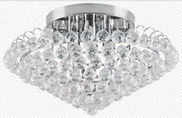 Plafoniera kryształowa Elem Monaco 6773/6 8C chrom