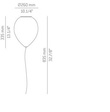 Plafon Estiluz Balloon T-3052