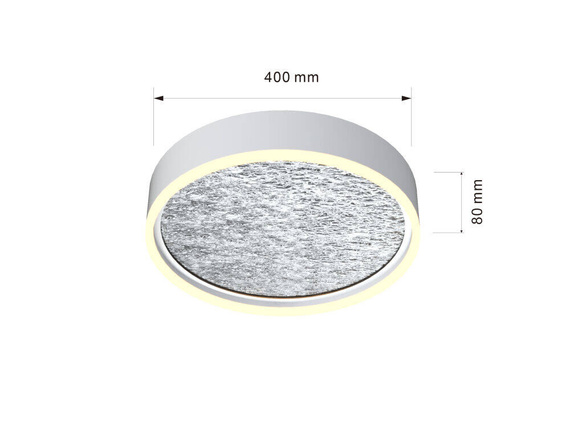 Plafon Bordeaux Wofi 9002-103M