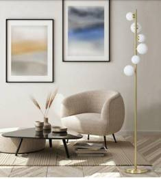 Lampa Podłogowa Azzardo Sybilla 6 AZ4408 Złota