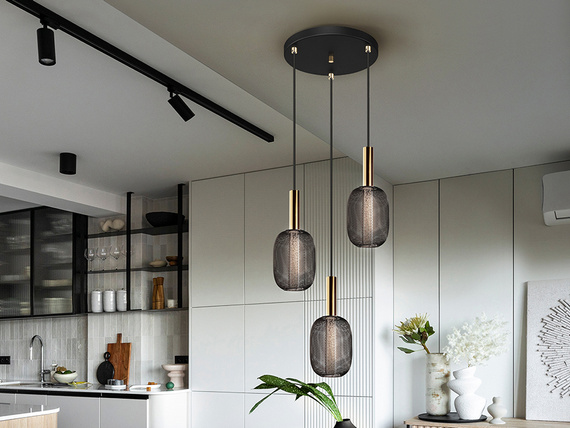 Lampa wisząca 413657 Schuller Micron Dimmable