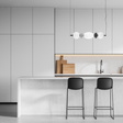 Żyrandol Italux Balos Pnd-94921-3A-Bk