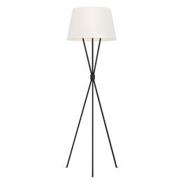 Lampa podłogowa Elstead Limited Penny ciemny brąz