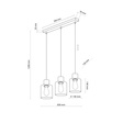 Żyrandol TK Lighting Orson 4568