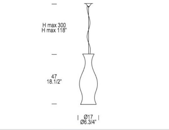 Lampa Wisząca Leucos Spring S żółta