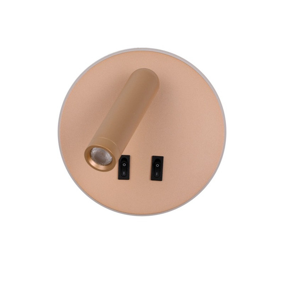Italux Lampa ścienna Furla WL-53742-1-GD