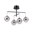 Italux Lampa sufitowa Velada PND-34381-4-BK