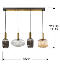 Lampa wisząca Schuller Norma 225724