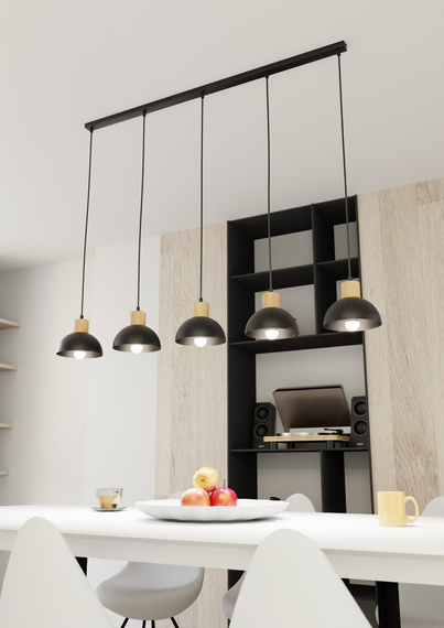 Lampa Wisząca Emibig Seco 5 Bl (1393/5)