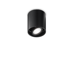Ideal Lux Mood Pl1 D09 Round Nero Plafon 243924