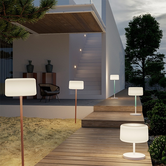 Lampa Stojąca Zewnętrzna Moosee Chloe LUMCHLPLTSSNW