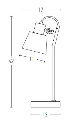 Zambelis 20217 Lampka Biurkowa