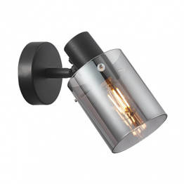 Italux Sardo SPL-5581-1-BK-SG Lampa ścienna