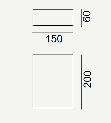 Norlys Hitra 1330GR Lampa ścienna zewnętrzna 