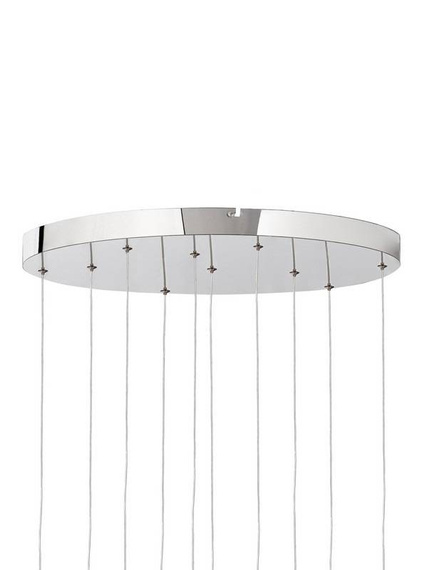 Lampa Wisząca Berella Light Luno 10 BL1447 Chromowa