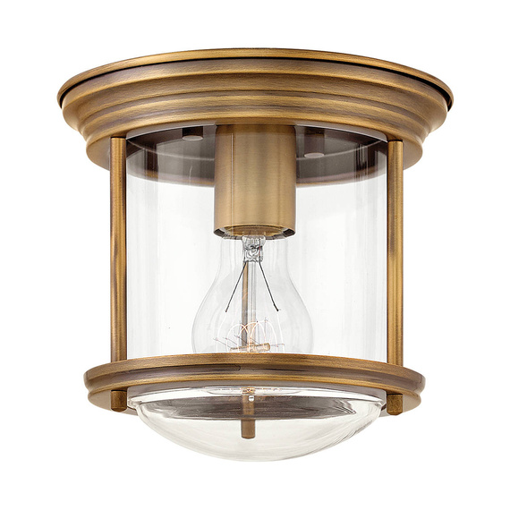 Elstead Lighting Plafoniera Hadrian QN-HADRIAN-MINI-F-BR-CLEAR