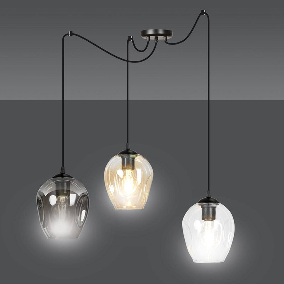 Zwis LEVEL 3 BL MIX czarny (759/3) - Emibig