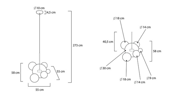 Żyrandol Moosee Capri MSE1501100545